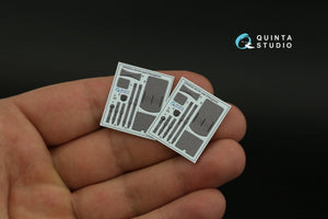 Intérieur imprimé en 3D et coloré sur papier décalcomanie Quinta Studio QD48362 AH-64D (Hasegawa) 1/48  – Bild 3