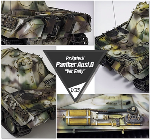Maquette Academy 13529 Pz.Kpfw.V Panther Ausf.G Ver.Early 1/35 – image 3