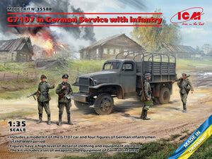 ICM 35588 G7107 en service dans l&amp;#39;infanterie allemande 1/35