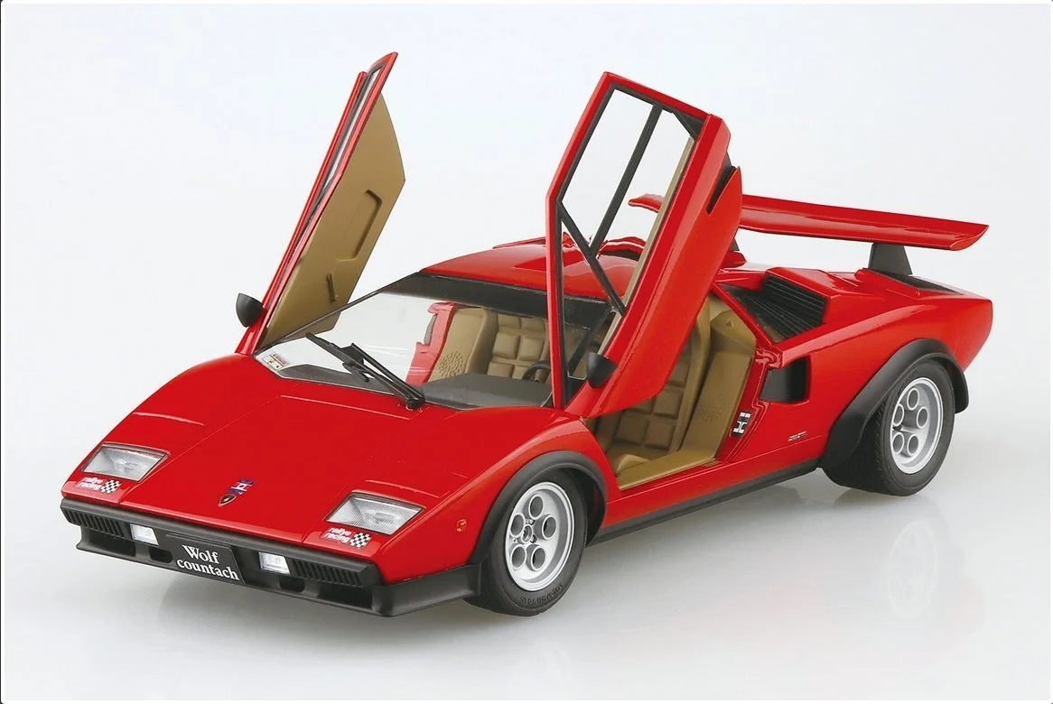 Aoshima 06383 Countach Walter Wolf - Version 2 1/24 – image 4