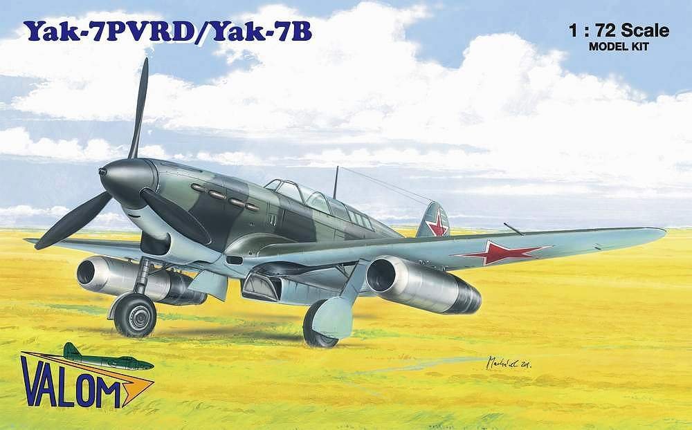 Valom 72026 Yak-7PVRD 1/72