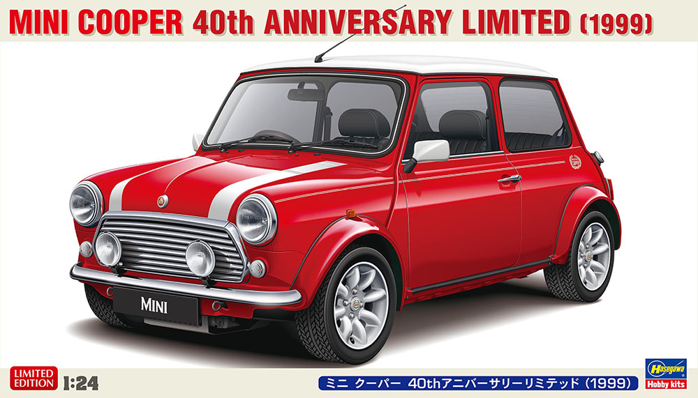 Hasegawa 20739 MINI Cooper 40e anniversaire édition limitée (1999) 1/24 