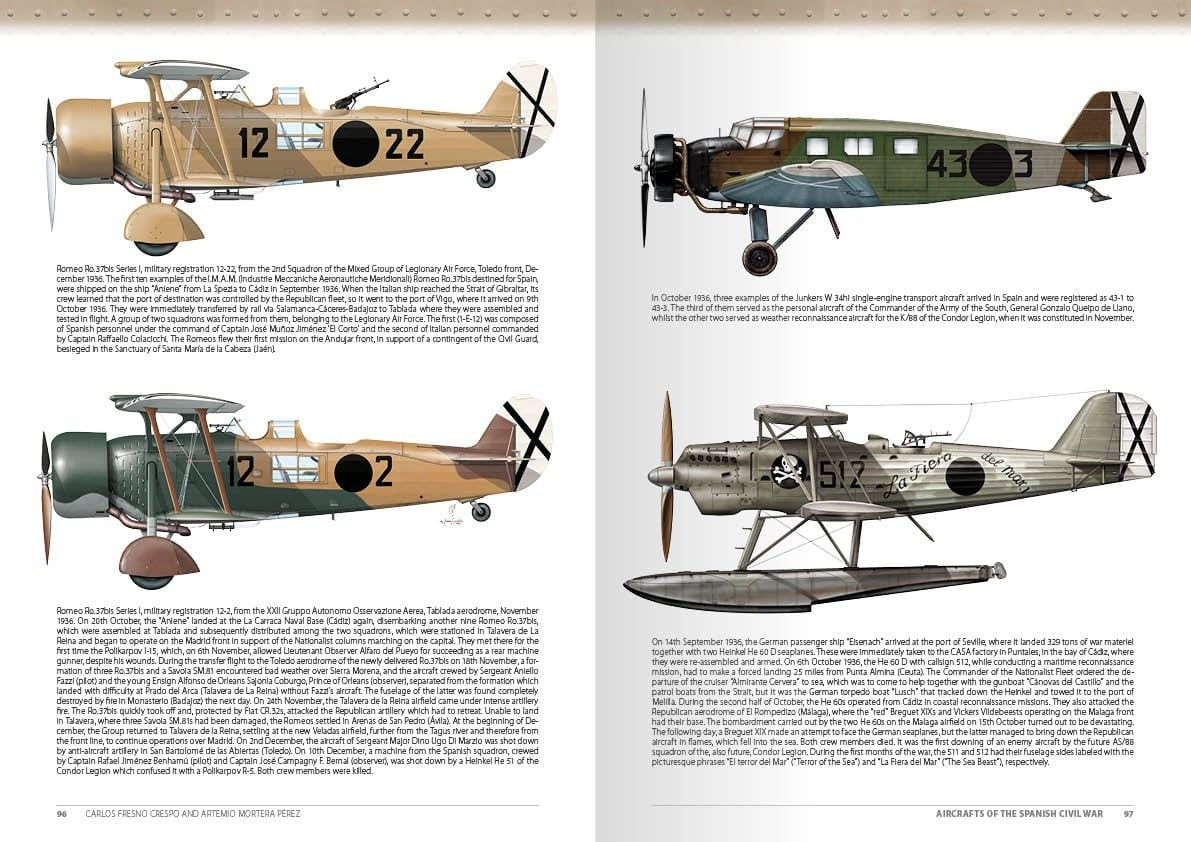 502e Abteilung ABT713 AVIONS DE LA GUERRE CIVILE ESPAGNOLE 1936-1939  – imagen 2