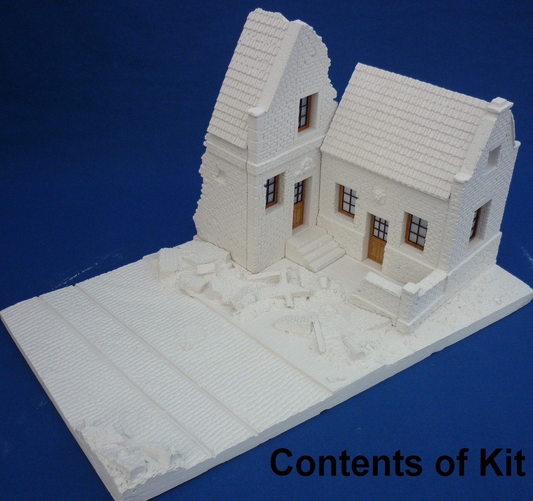 RT-Diorama 35193 Diorama-Base : &amp;quot;Arnheim 1944&amp;quot; Nouvelle version 1/35  – image 2