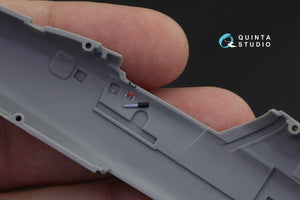 Intérieur imprimé en 3D et coloré du F-5A de Quinta Studio QD48220 (Kinetic) à l&amp;#39;échelle 1/48 – image 8