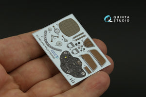 Intérieur coloré imprimé en 3D sur papier décalcomanie (ICM) Quinta Studio QD32206 I-16 Type 24/28 à l&amp;#39;échelle 1/32 – immagine 10