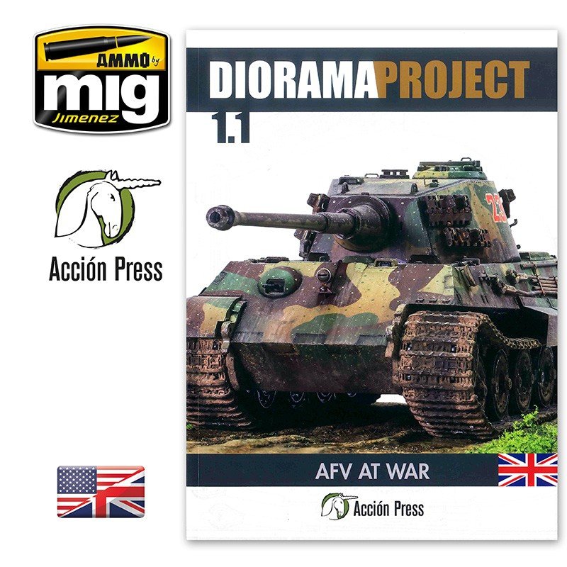Munitions du Mig Jimenez EURO0021 DIORAMA PROJECT 1.1 - AFV AT WAR (Anglais)
