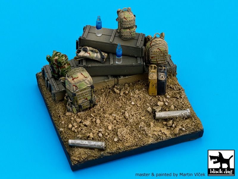 Black Dog D35003 Base de l&amp;#39;armée américaine au 1/35 – immagine 2