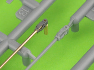 Antenne pliante allemande Master GM-35-042 de 2 m (pour PzKpfw II-IV de première génération) (1 pièce) 1/35 – image 4