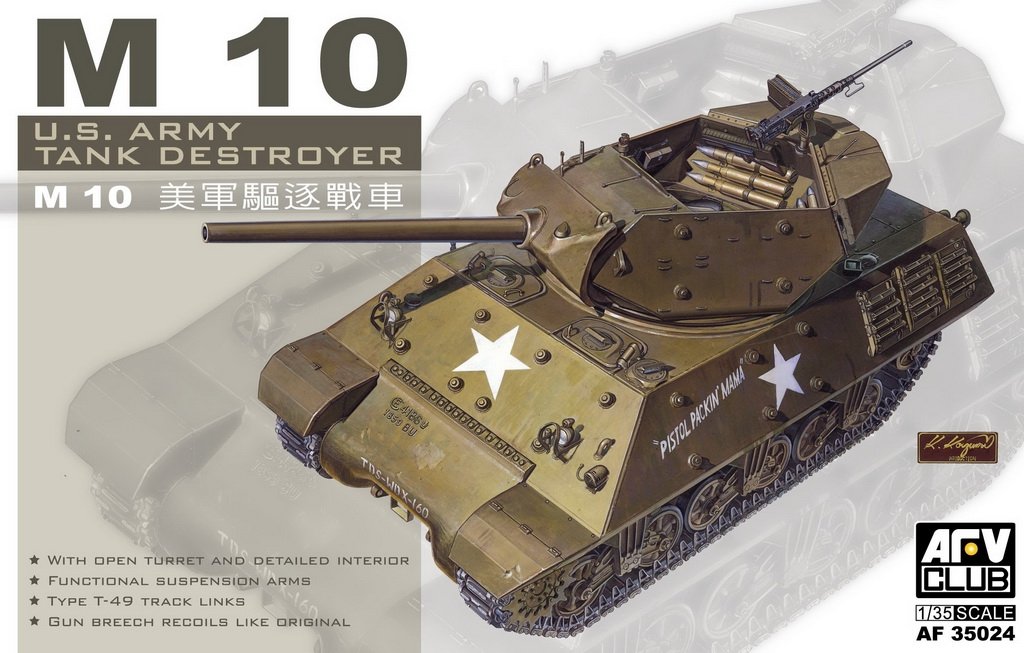 AFV Club 35024 Chasseur de chars M10 (1/35)