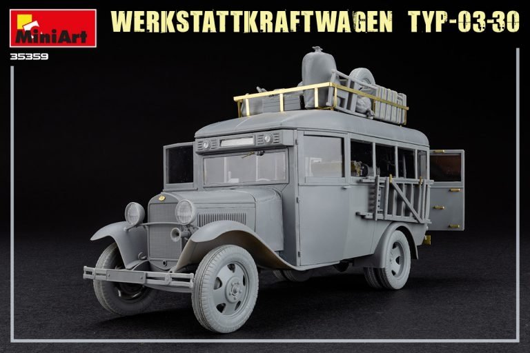 MiniArt 35359 WERKSTATTKRAFTWAGEN TYP-03-30 1/35 – immagine 7