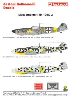 Techmod 24011 - Messerschmitt Bf 109G-2 1/24 – image 2