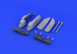 Eduard 648246 Nacelles de canons Bf 109 1/48 EDUARD – immagine 5