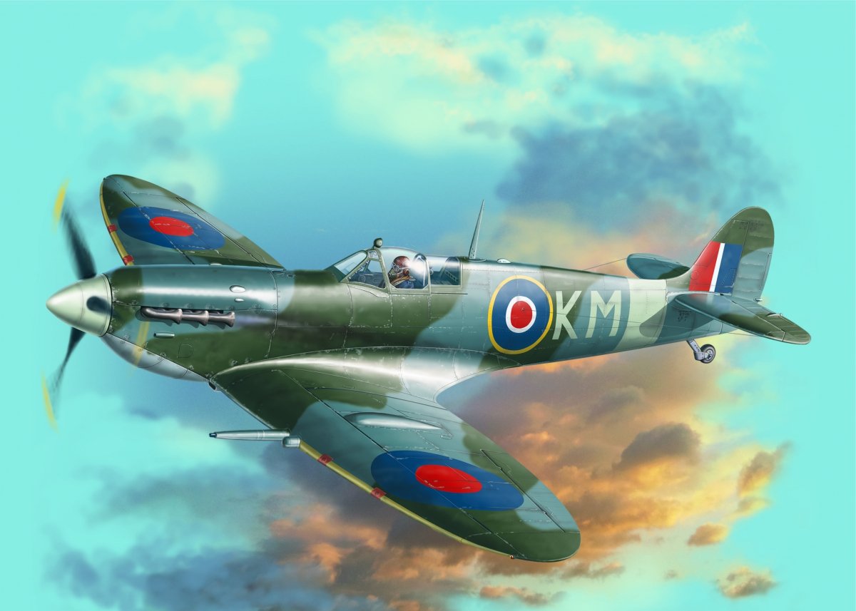 Kovozavody Prostejov KPM0124 Spitfire Mk.Vc Combattants alliés 1/72 – image 2