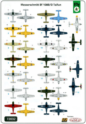 Fly 72032 Messerschmitt Bf 108B/D Taifun 1/72 – image 3