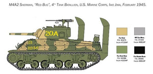 Italeri 6583 M4A2 Sherman US Marines Corps 1/35 – image 2