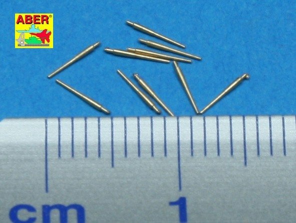 Aber 1/700L-20 Ensemble de 10 canons de 120 mm pour navires de la Royal Navy à l&amp;#39;échelle 1/700 – immagine 2