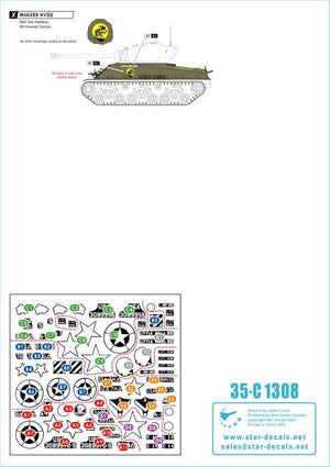 Star Decals 35-C1308 US Armored Mix # 1 1/35 – image 2