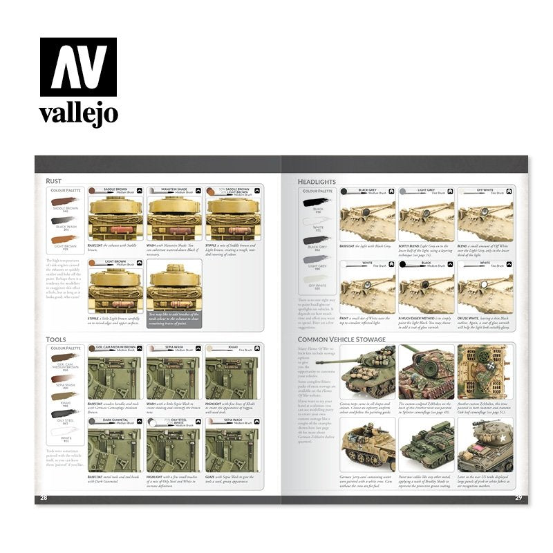 Vallejo 75013 Couleurs de la guerre - Peindre des figurines de la Seconde et de la Troisième Guerre mondiale (EN)  – image 2