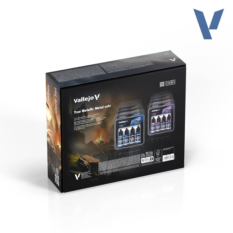Vallejo 77273 TMM Core Set (60 x 18 ml + Brush + Guide)