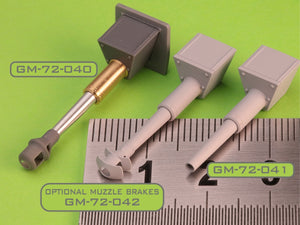 Master GM-72-040 Sturmhaubitze 42 - 10.5 cm StuH 42 L/28 - canon fonctionnel avec frein de bouche et manchon en résine 1/72 – imagen 4