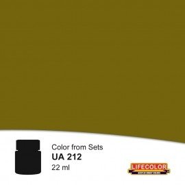 Lifecolor UA212 Graugrun Kakibraun RAL 7008 22ml