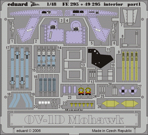 Intérieur Eduard 49295 OV-1D 1/48 RODEN – image 3