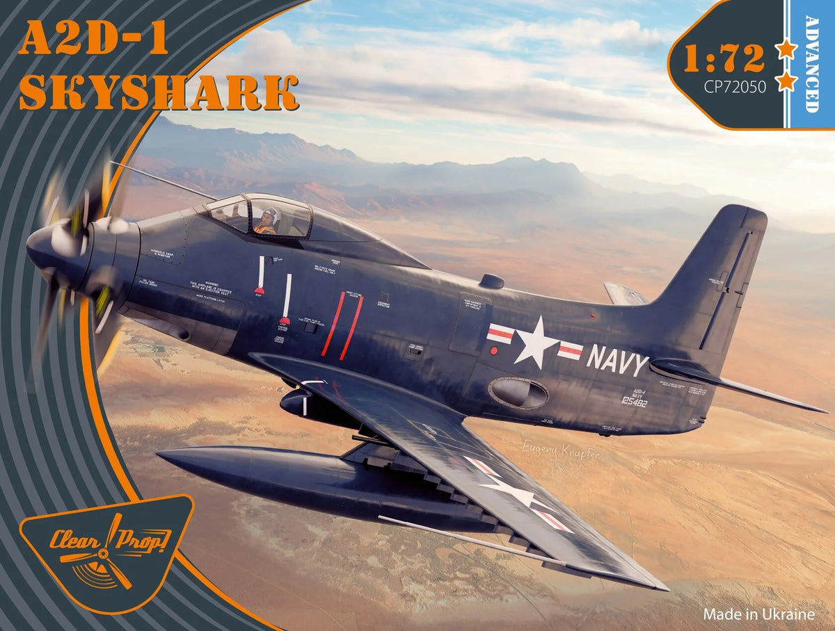 Clear Prop! CP72050 Douglas A2D-1 Skyshark 1/72