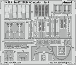 Intérieur Eduard 49888 Su-17/22UM3K KITTY HAWK 1/48  – image 2