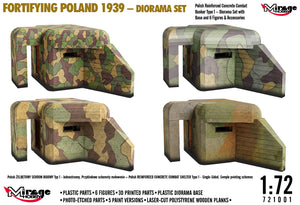 Mirage 721001 Fortifying Poland 1939 - Diorama Set 1/72 – imagen 3