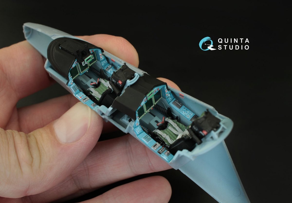 Quinta Studio QD48007 Yak-130 3D-Printed &amp;amp; coloured Interior on decal paper (for Zvezda kits) 1/48 – zdjęcie 8
