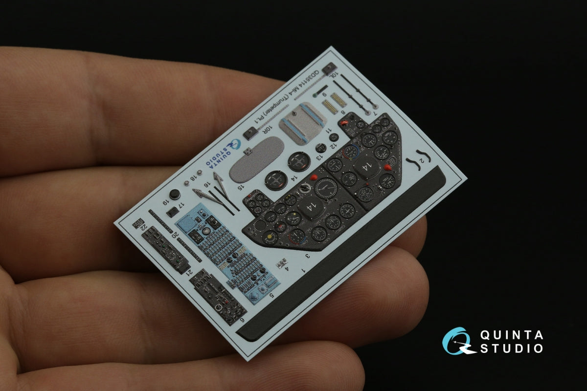 Intérieur imprimé en 3D et coloré pour Mi-4 (Trumpeter) par Quinta Studio QD35114, échelle 1/35 – image 8
