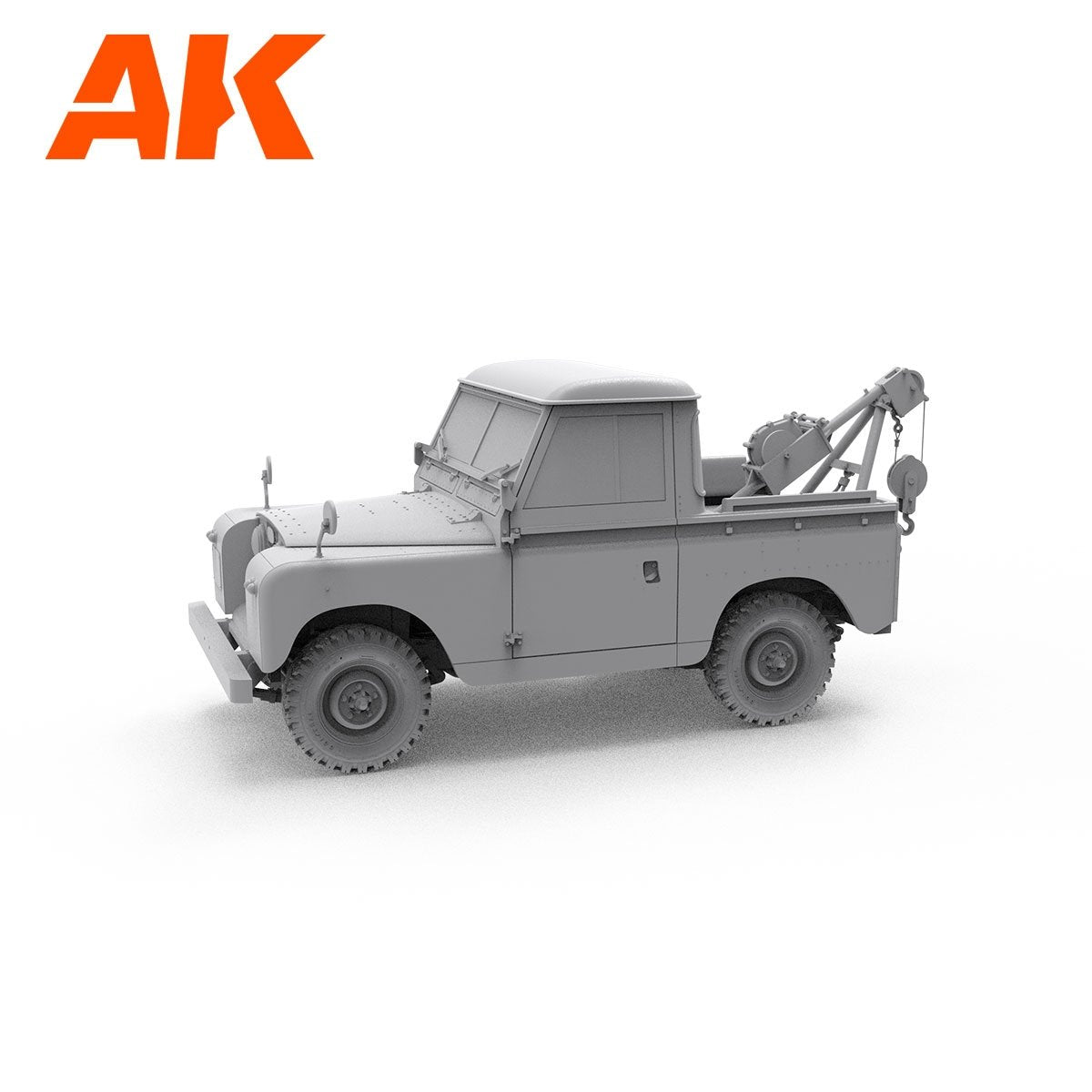 AK Interactive AK35014 LAND ROVER 88 SERIES IIA CRANE-TOW TRUCK 1/35 – zdjęcie 7