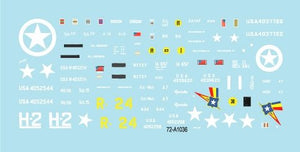 Star Decals 72-A1036 Obusiers automoteurs américains. M7 Priest, M8 HMC et M4 (105 mm). 75e anniversaire du Débarquement. Normandie et France 1944. Échelle 1/72. – image 3