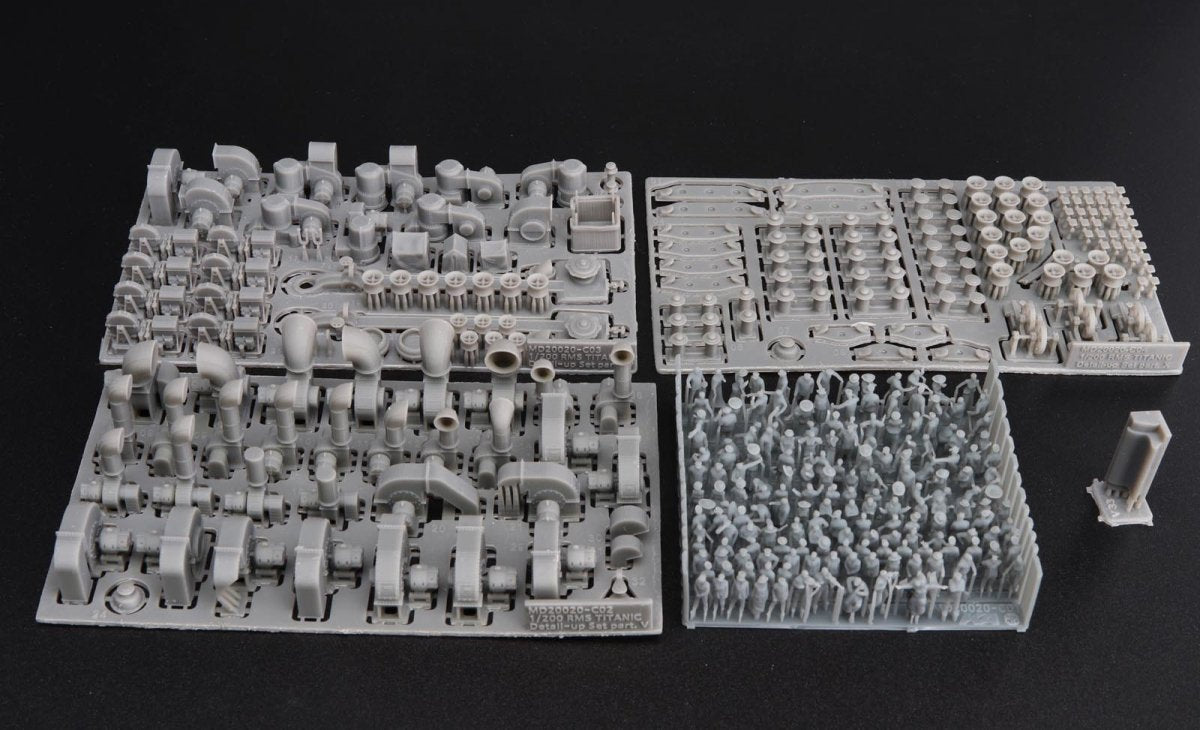MK1 Design MD-20020 RMS TITANIC DX PACK pour maquette Trumpeter 1/200 – image 26