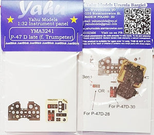 Yahu YMA3241 P-47 Trumpeter tardif (1/32)