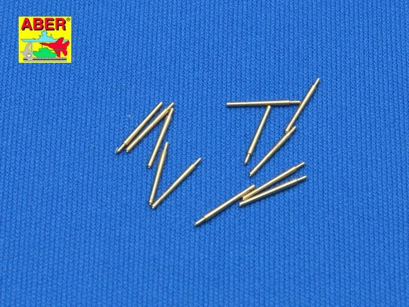 Aber 350L-07 Ensemble de 12 canons universels de 127 mm pour navires de l'US Navy (1/350)