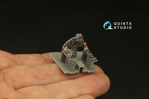 Intérieur imprimé en 3D et coloré sur papier décalcomanie Quinta Studio QD48365 F8F-1 Bearcat (Hobby Boss) 1/48 – image 8