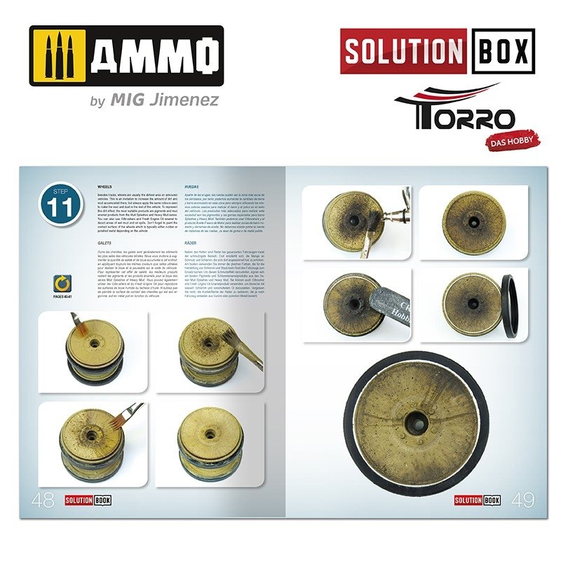 Munitions pour Mig Jimenez 2414300000, boîte de solutions – Chars allemands de la Seconde Guerre mondiale – image 9