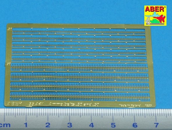 Ceintures de munitions Aber 35A047 .30 et .50 pouces (1/35)  – Bild 2