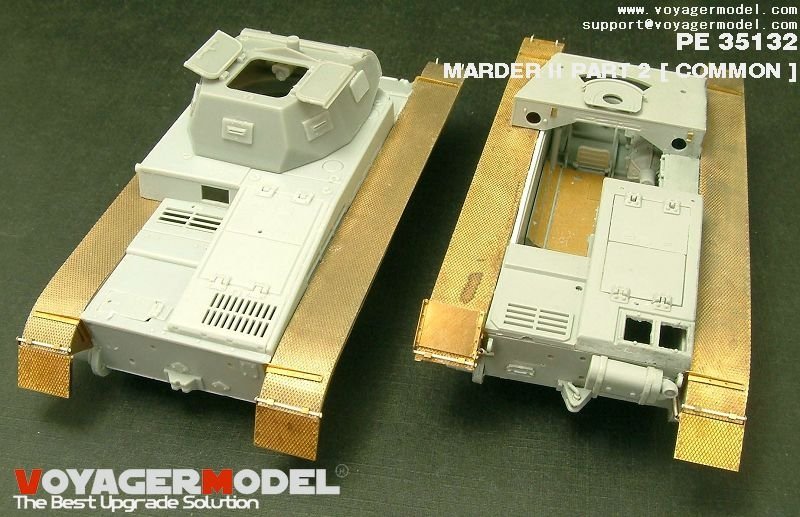 Garde-boues Voyager Model PE35132 pour Panzer II Early Version/Marder II 1/35 – image 5