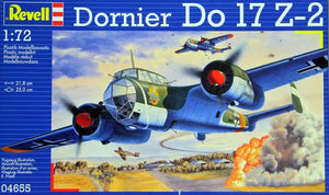 Revell 04655 Bombardier allemand Dornier Do 17 Z-2 (1/72)