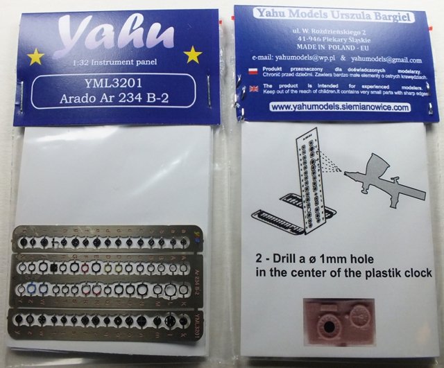 Yahu YML3201 Ar 234 B-2 (Mouche) 1/32