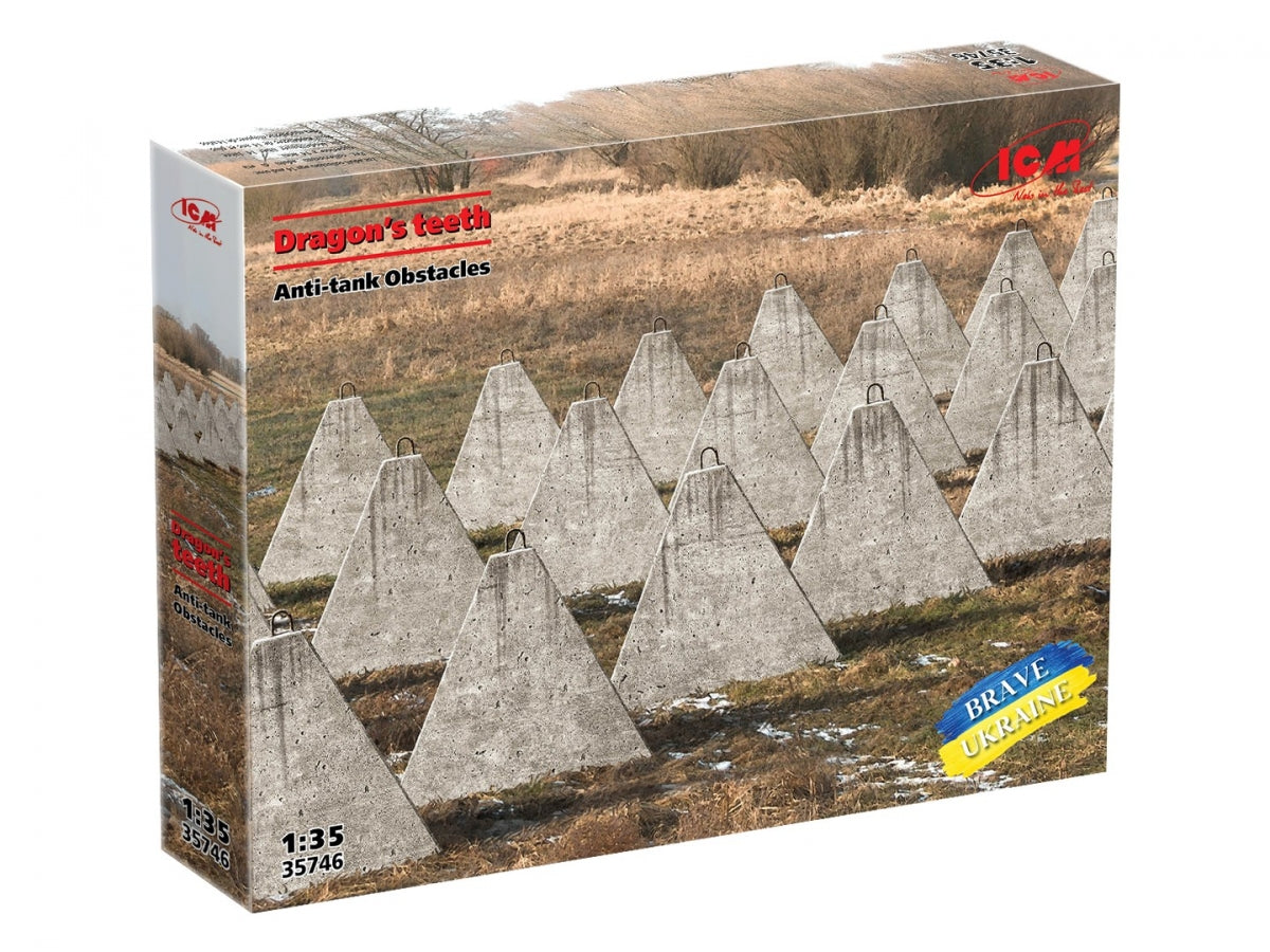 ICM 35746 « Dents du dragon ». Obstacles antichars 1/35 – Bild 2