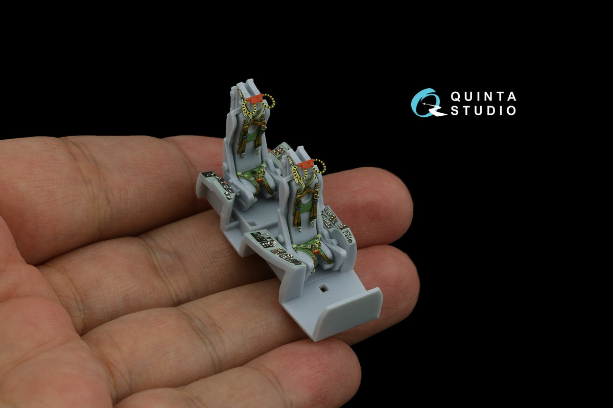 Intérieur imprimé en 3D et coloré sur papier décalcomanie Quinta Studio QD72173 Blackburn Buccaneer S.2B Late (Airfix) 1/72 – Bild 10