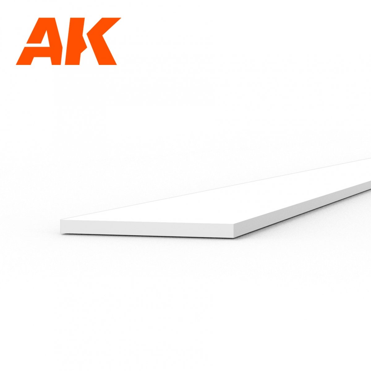 AK Interactive AK6505 BANDES 0,30 X 4,00 X 350MM – BANDE DE STYRÈNE – (10 UNITÉS) – image 2