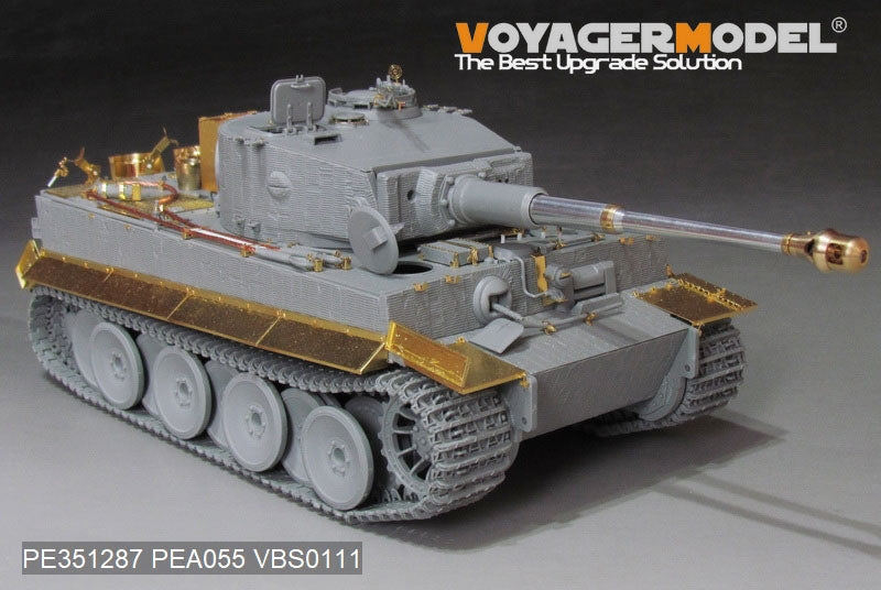 Maquette Voyager PE351287 Tiger I allemand de la Seconde Guerre mondiale, production moyenne, pour TAKOM, échelle 1/35