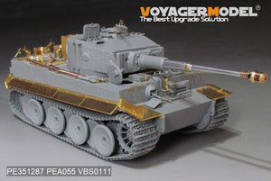 Maquette Voyager PE351287 Tiger I allemand de la Seconde Guerre mondiale, production moyenne, pour TAKOM, échelle 1/35