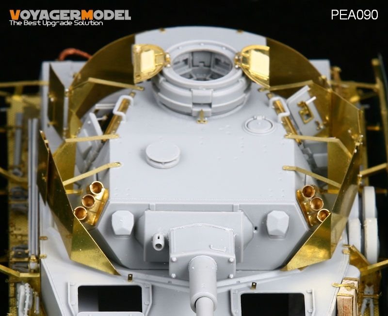 Maquette Voyager PEA090, blindage de tourelle pour PzKpfw IV Ausf G Late/Ausf H Early (pour tous) 1/35 – Bild 2
