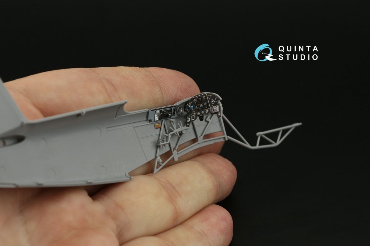 Quinta Studio QD48398 Yak-9T Intérieur imprimé en 3D et coloré sur papier décalque (Zvezda) 1/48 – immagine 8
